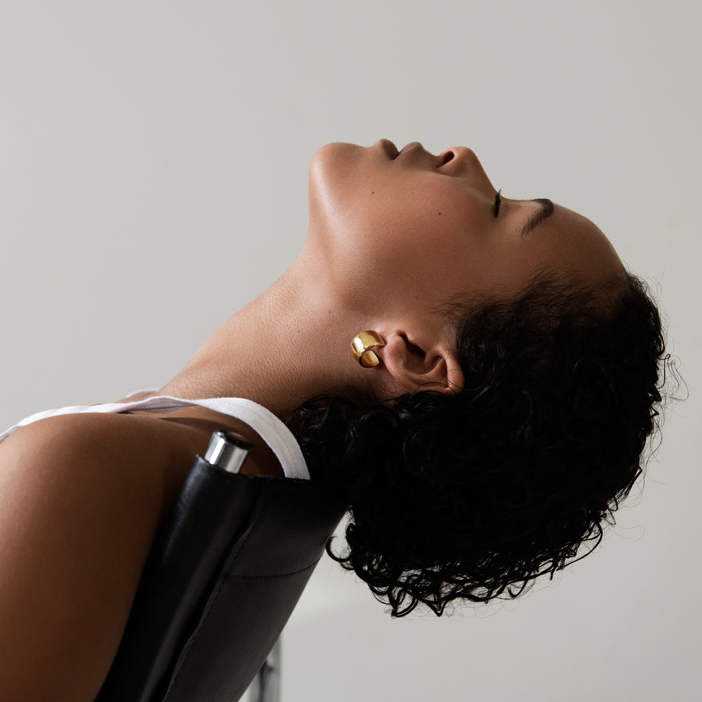 1.2 Wide Hoops - Gold Vermeil