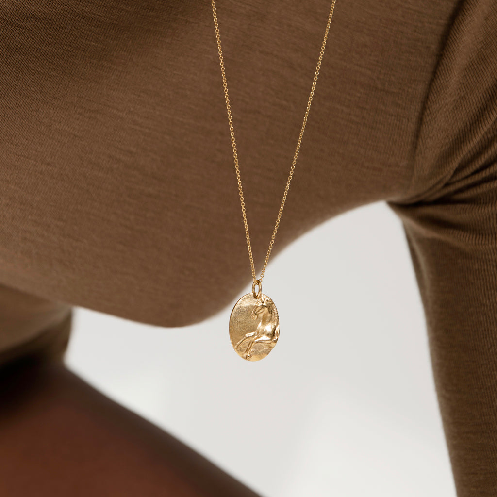 Equestrian Necklace - Gold Vermeil