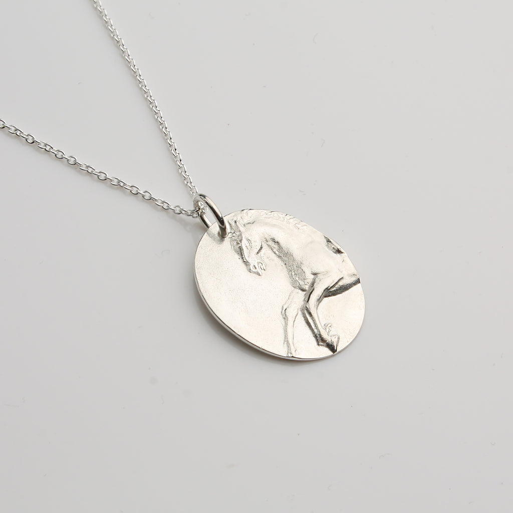 Equestrian Necklace - Silver
