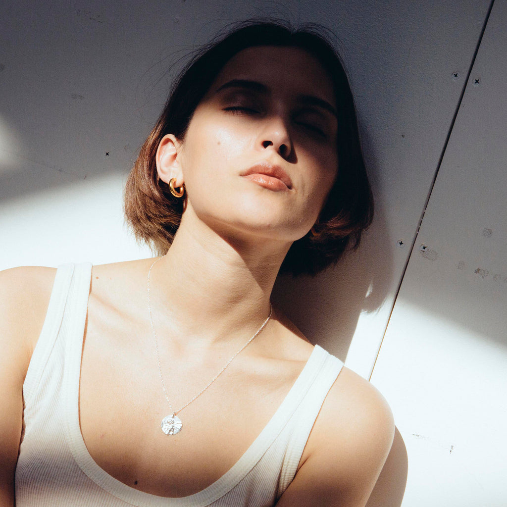 1.8 Thick Hoops - Gold Vermeil