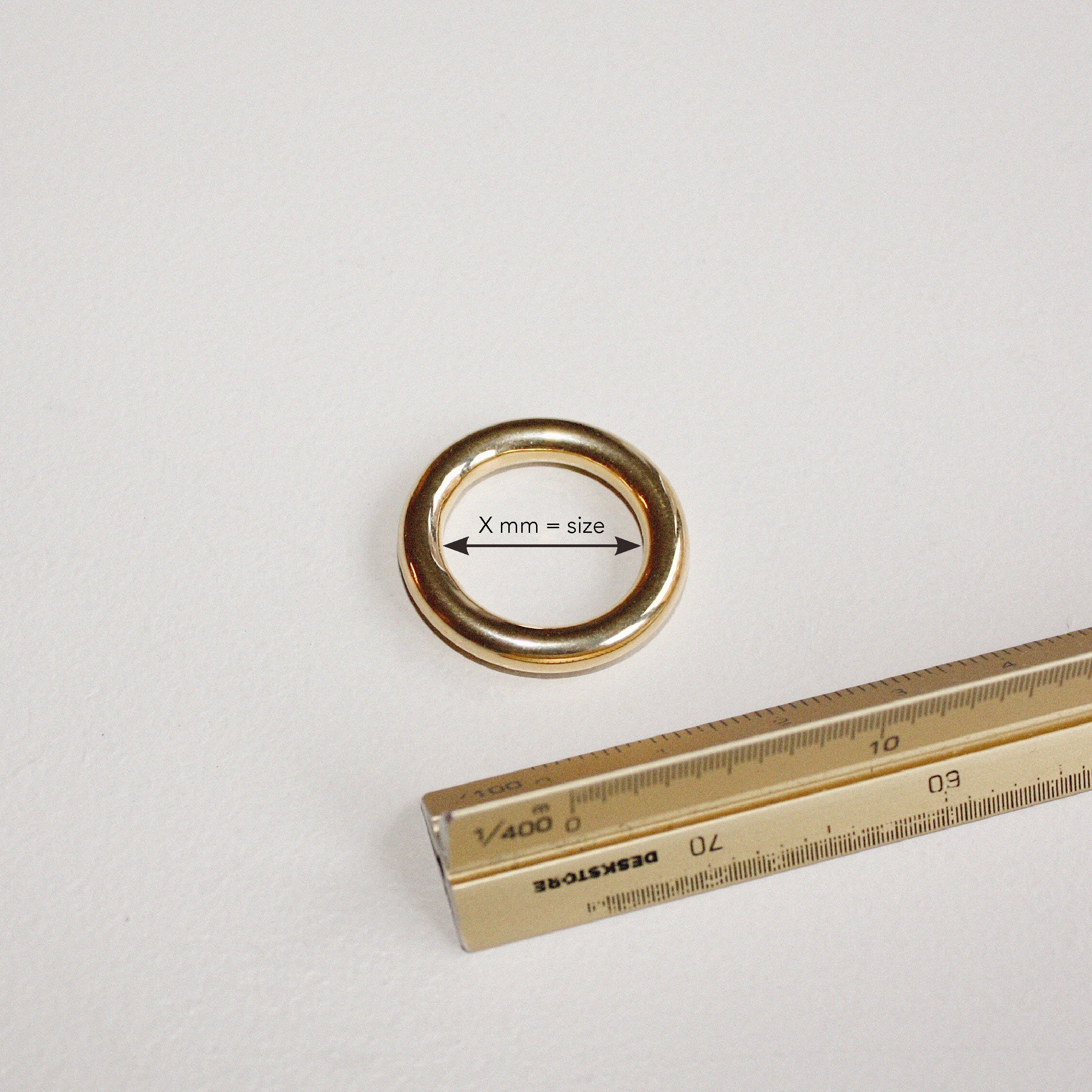 Thick Ring - Gold Vermeil
